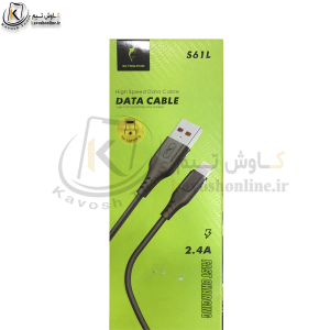 کابل DATA CABLE LIGHTNING S61L 2.4A